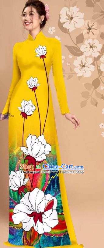 Top Grade Asian Vietnamese Traditional Dress Vietnam Bride Ao Dai
