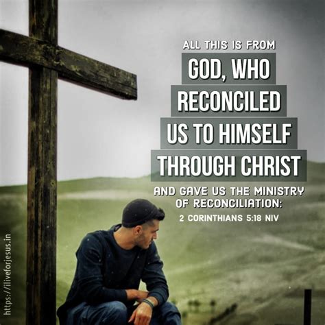 Reconciled Us I Live For Jesus