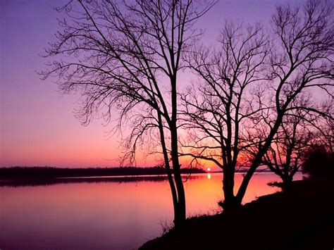 Sunset Tree Frame A Sunset Framed Between 2 Trees Chris Sorge Flickr