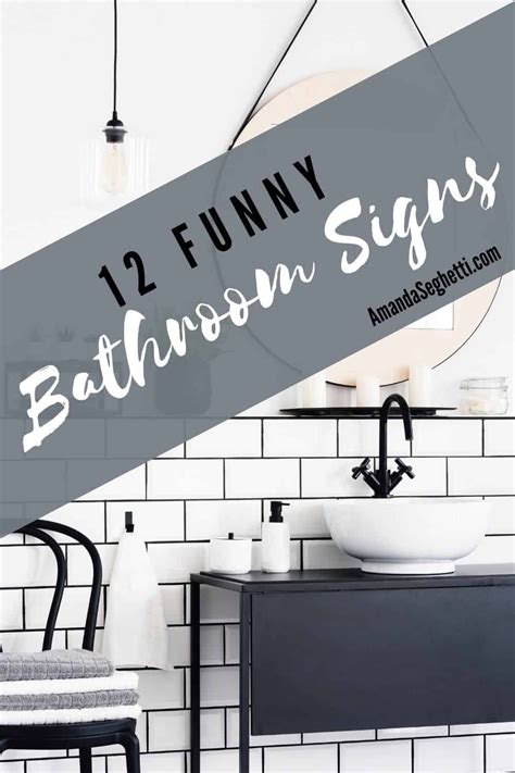 12 Funny Bathroom Signs Funny Bathroom Signs Bathroom Signs