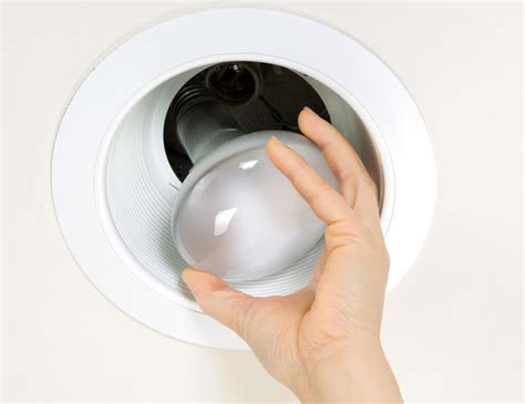 How To Change A Recessed Light Bulb With Glass Coverage Cover
