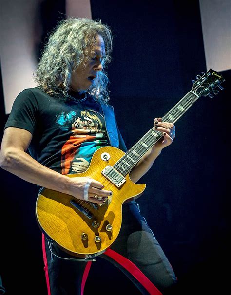 Sei fortunato, le hai trovate. Kirk Hammett with "Greeny" | Kirk hammett, Gibson les paul ...