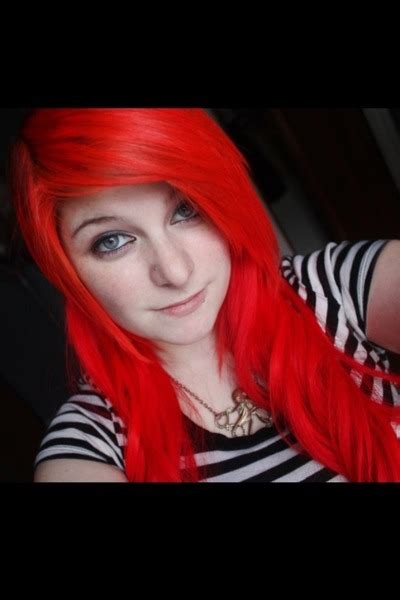 My Friend Wants To Dye Her Hair Bright Red Beautylish