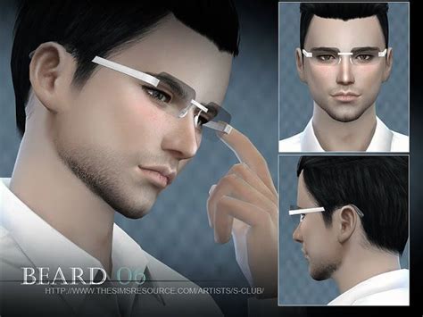 The Best Beard By S Club Mens Facial Hair Styles Sims Sims 4