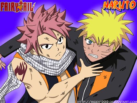 Team Up Crossover Naruto Fairy Tail By Riddif999 On Deviantart