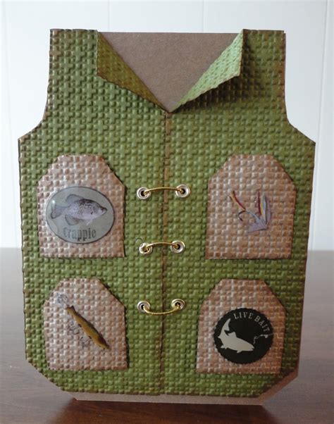 Download Indiana Inker: Fishing Vest Card, Post-it-Note Holder and ...