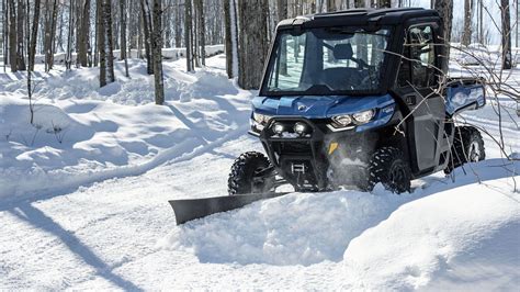 Using An Atv Or Utv During Winter Can Am Off Road