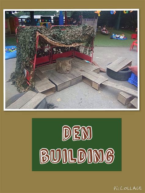 Childrens Den Building Outdoor Play Area