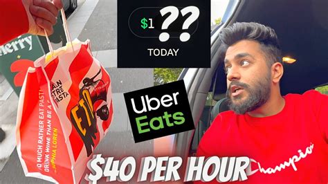 Uber Eats Earnings In Australia Youtube