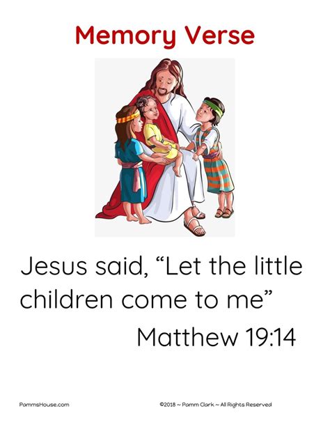 Let The Children Come To Me Bible Foundations Curriculum For Etsy