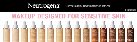 Neutrogena Healthy Skin Sensitive Skin Serum Foundation With Pro Vitamin B Color Correcting