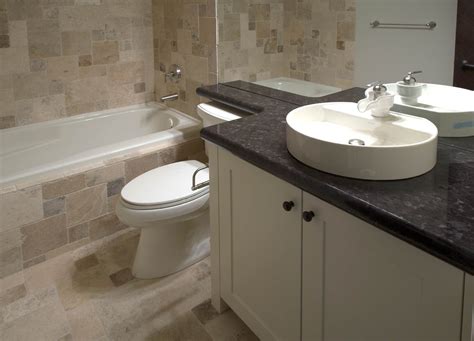 Bathroom Granite Countertops With Sink — Kitchen And Bath Remodel Custom