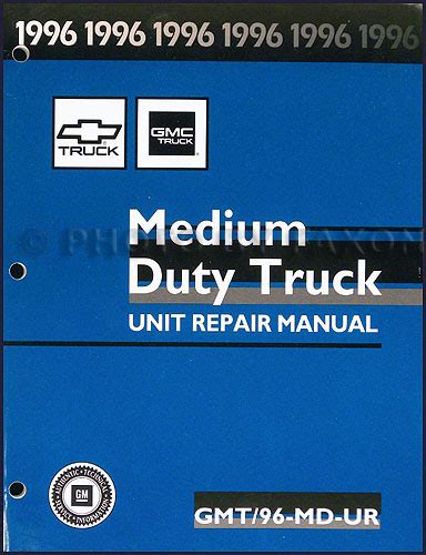 1996 Topkick, Kodiak, B7, P6 Truck Repair Shop Manual Original 2 Volume Set