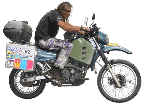 Graham Field Overland Motorcycle Travel Author Strong Desires And
