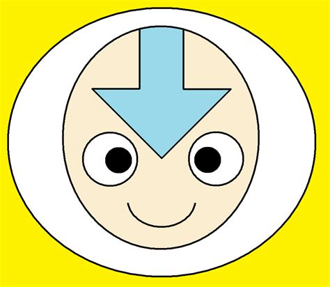 Aang Head Logo By Flame Dragon On Deviantart