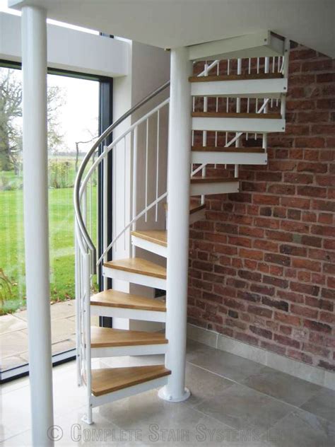 Bespoke Spiral Staircase Chester Accessing A Mezzanine Floor