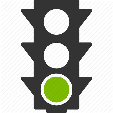 Green Traffic Light Icon 120497 Free Icons Library
