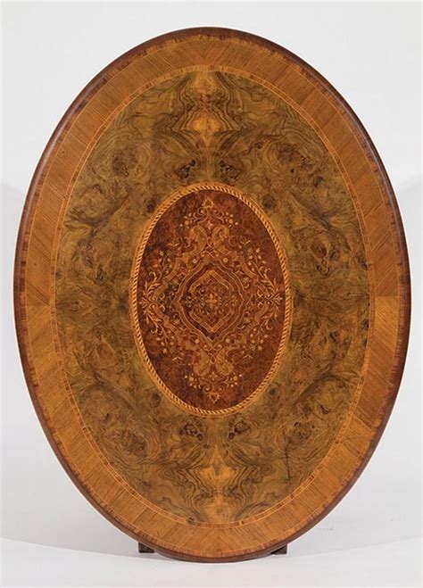 A particular larger than usual pure george iii period mahogany oval breakfast / centre table capable of seating eight persons. Victorian walnut and marquetry oval breakfast table with ...