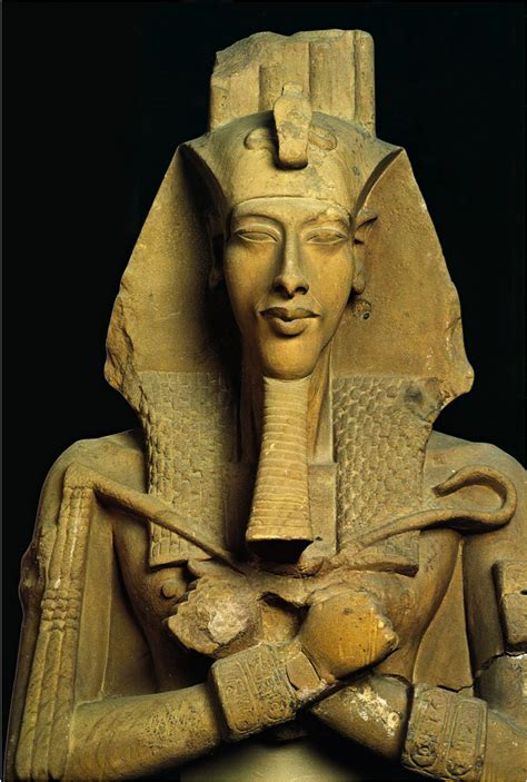 Statue Of Akhenaten Known For Abandoning Traditional Egyptian