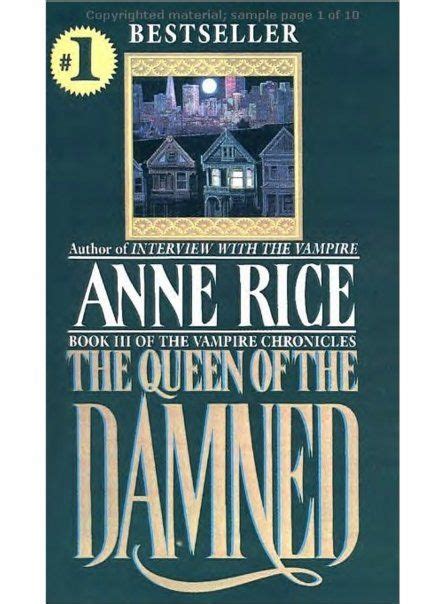 712 Steiner Featured On Cover Of Anne Rices Queen Of The Damned