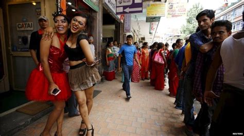 nepal gay parade to enshrine lgbt rights in constitution bbc news