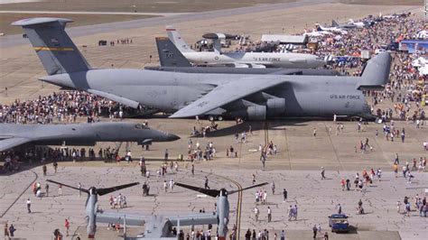 Us Air Force C 5m Super Galaxy Caught Fire While Landing