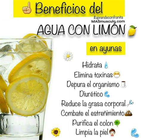 Beneficios Del Agua Con Limon En Ayunas Estos Beneficios The