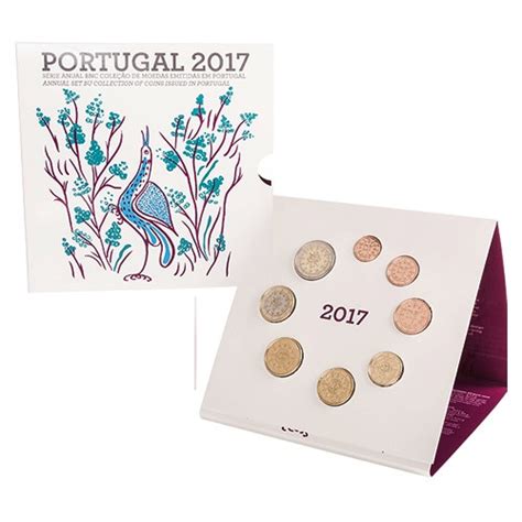 2017 Portugal Official Euro Coin Set Bu Mynumi