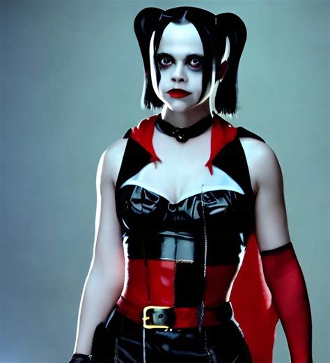 Christina Ricci As Harley Quinn 2 By Chronokix On Deviantart