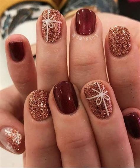 Christmas Nail Art Ideas Classic Easy Fun Christmas Nail Art Ideas