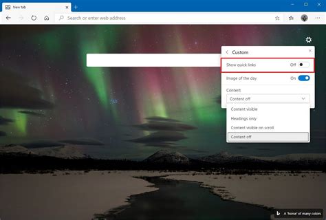 How To Customize New Tab Page On The New Microsoft Edge Davis Widefirearm