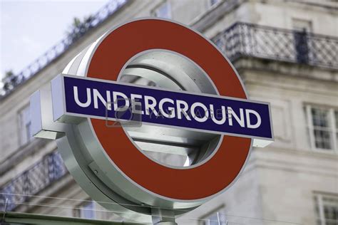 London Underground Roundel Sign By Ints Vectors And Illustrations With