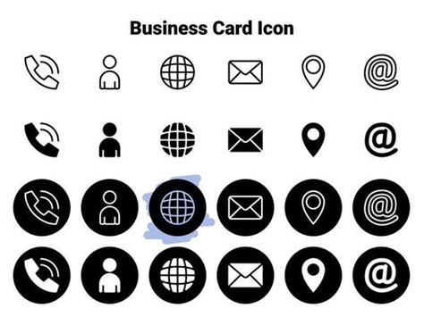 Business Card Icons Vector Art Icons And Graphics For Free Download