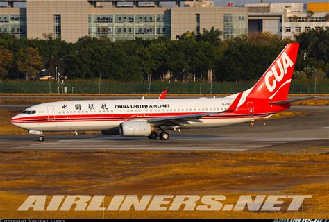 Boeing 737 89p China United Airlines Aviation Photo 6312999