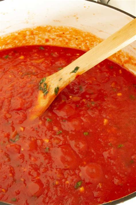 Best Homemade Marinara Sauce Recipe West Via Midwest