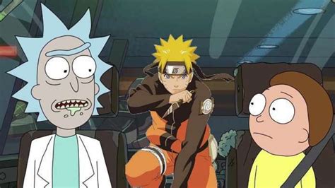This Fan Art Mashes Up Naruto With Rick And Morty
