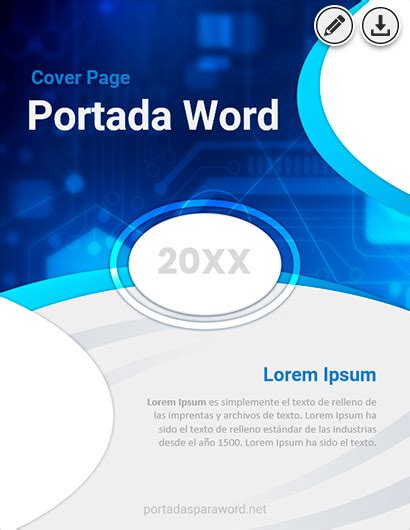 Compartir 21 Imagen Descargar Portadas Para Word Formales Gratis