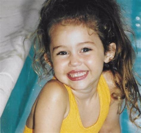Miley Cyrus Kid Pictures