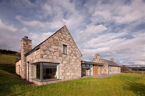 Revitalized Cottage In Stone And Wood Captures The Aura Of Scottish