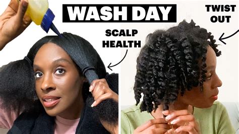 Watch My 7 Step Wash Day Routine For Natural Hair And A Healthy Scalp
