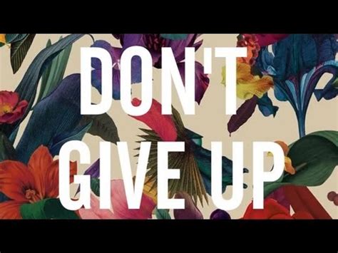 In 2008, the midway state with lady gaga recorded a cover of the song. Washed Out - Don't Give Up OFFICIAL LYRIC VIDEO - YouTube
