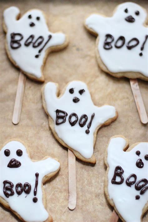 Healthier Ghost Sugar Cookies Eat Good 4 Life