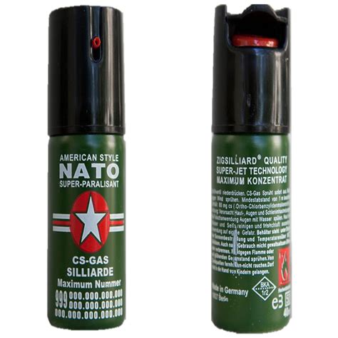 Gas Pimienta De Ml En Spray Para Defensa Personal Nato Digitalcrazy