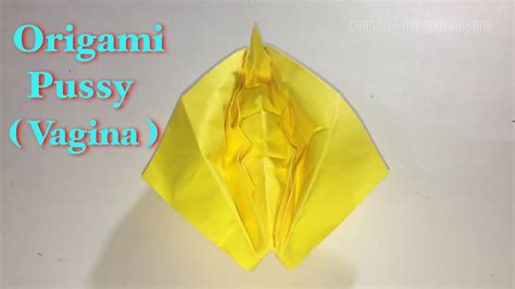 Origami Pussy Origami Vagina Just For Fun Only Youtube