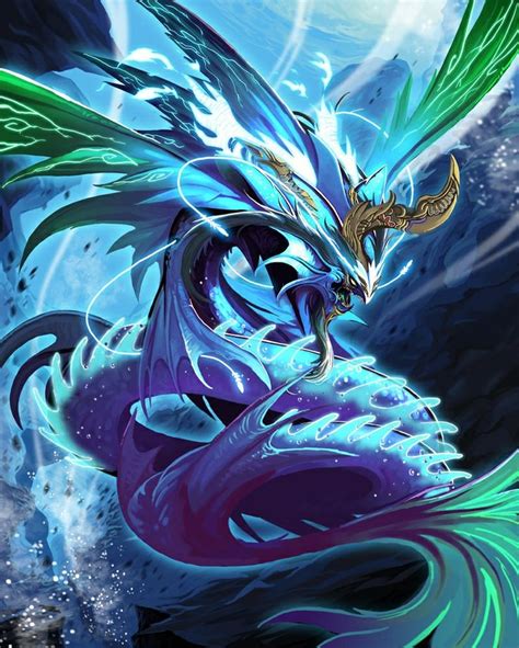 Naga Beast Dragon Artwork Mythical Creatures Art Fantasy Creatures Art