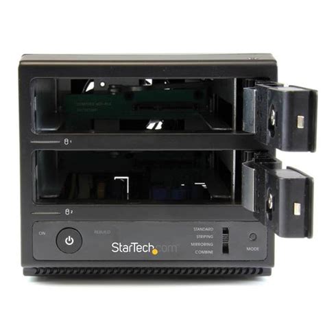 StarTech USB 3 0 ESATA Dual SATA HDD Enclosure S352BU33RER Mwave