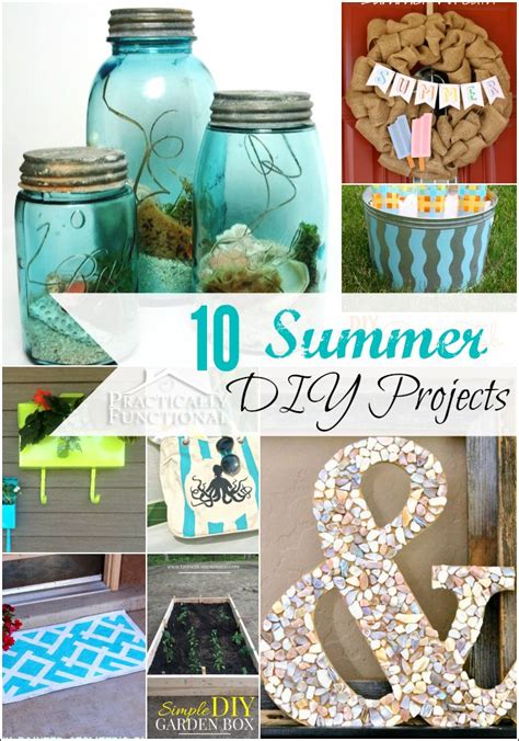 10 Amazing Summer Diy Projects D I Y Summer Diy Fun Diy Crafts