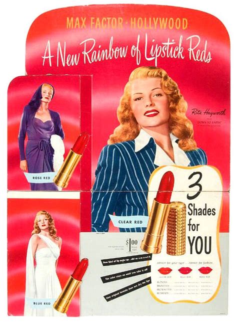 A Gallery Of Vintage Cosmetics And Beauty Product Ads Featuring The