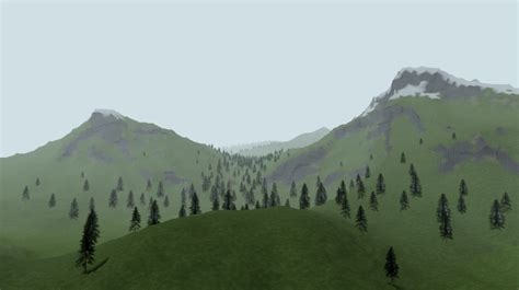 Alpine Forest Terrain Rroblox