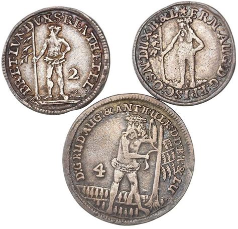 Germania 3 Coins Argento Catawiki